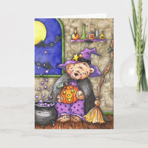 De Personaliseerbare Kaart van Halloween van de