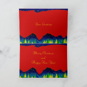 De Personaliseerbare Kaart van het Vakantie (Binnen)