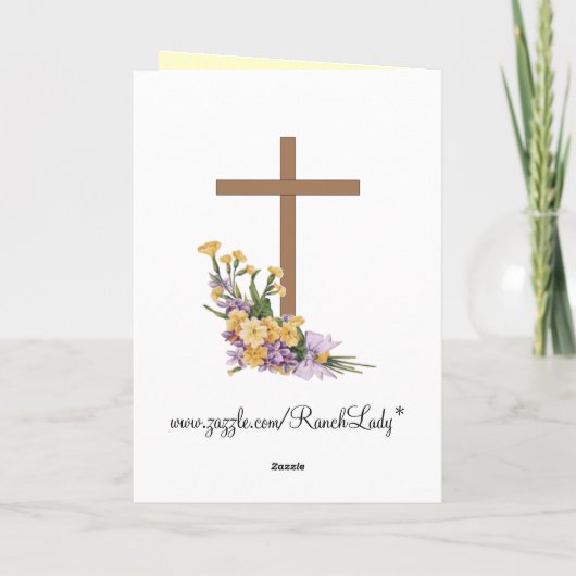 De Personaliseerbare Kaarten van Pasen (Achterkant)