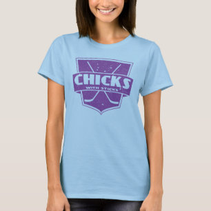 De Personaliseerbare Kuikens van het Hockey met T-shirt