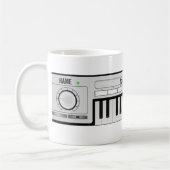 De Personaliseerbare Mok van het Toetsenbord van (Links)