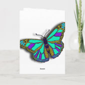 De Personaliseerbare Sjabloon van de Kaart van het (Achterkant)