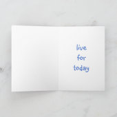 De Personaliseerbare "Steun, Hoop, gelooft" Kaart (Binnen)