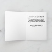 De Personaliseerbare Verjaardag van het Kaart (Binnen)