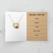 De PERSONALISEERBARE Westerne UITNODIGING van het (Binnen)