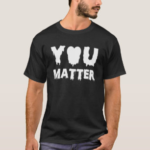 De persoon achter mij De wereld is een betere plek T-shirt