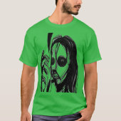 De persoon AI art T-shirt (Voorkant)