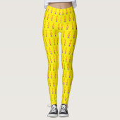 de persoon die graag zwart danst leggings (Voorkant)