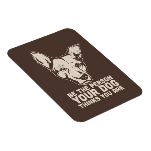 de persoon die je hond denkt dat je bent magneet (Rechterzijde)