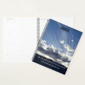 De persoon die u besluit om gestreepte wolken zons planner (Display)