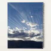 De persoon die u besluit om gestreepte wolken zons planner (Achterkant)