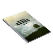 De persoon u beslist om Motivatie Citaat te zijn Notitieboek (Rechterzijde)