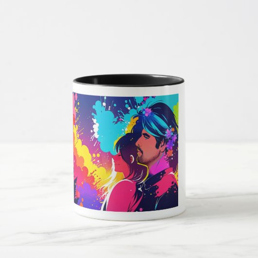 De persoon van wie ik hou mok (Midden)