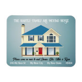 De persoonlijke bewegende aankondiging Eenvoudig r Magneet (Horizontaal)