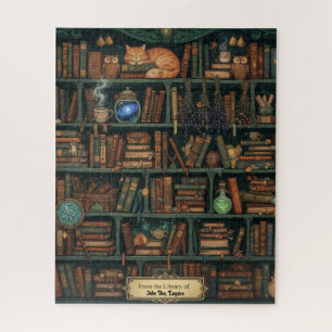 De Persoonlijke Bibliotheek van de Alchemist Max Legpuzzel