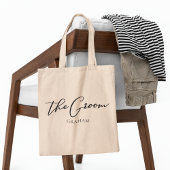 De Persoonlijke Bruidegom Chic Minimalistische Tro Tote Bag