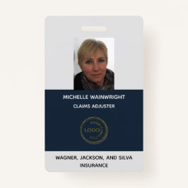 De persoonlijke Foto van de Werknemer voegt Uw Bed Badge