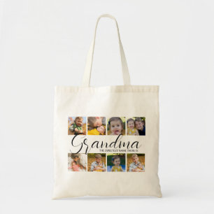 De persoonlijke grootmoeder de liefste naam is er tote bag