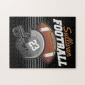 De persoonlijke Helm van het Aantal van het Team v Legpuzzel (Horizontaal)