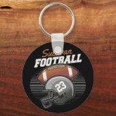 De persoonlijke Helm van het Aantal van het Team v Sleutelhanger (Voorkant)