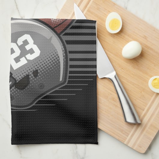 De persoonlijke Helm van het Aantal van het Team v Theedoek (Quarter Fold)