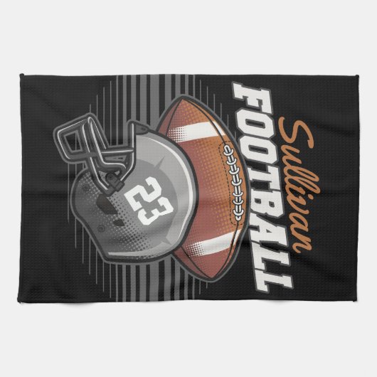 De persoonlijke Helm van het Aantal van het Team v Theedoek (Horizontaal)