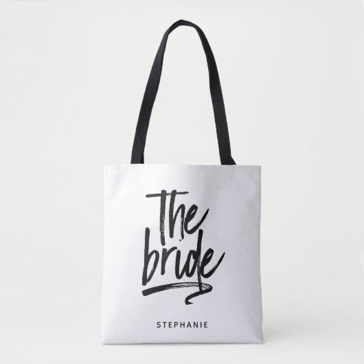 De persoonlijke Minimale Canvas tas van de Bride (Voorkant)