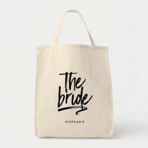 De persoonlijke Minimale Canvas tas van de Bride