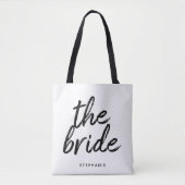 De persoonlijke Minimale Canvas tas van de Bride (Voorkant)