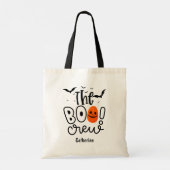 De persoonlijke naam van het Boo-personeel | Hallo Tote Bag (Achterkant)