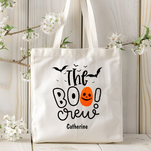 De persoonlijke naam van het Boo-personeel   Hallo Tote Bag