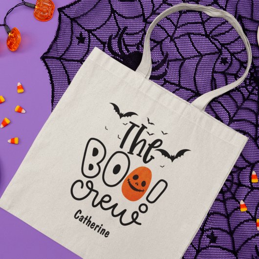De persoonlijke naam van het Boo-personeel | Hallo Tote Bag