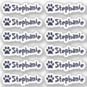 De persoonlijke Reeks van de Etiketten van de Naam Sticker (Voorkant)