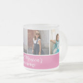 De persoonlijke schilderijen van de tante met vier matglas koffiemok (Voorkant rechts)