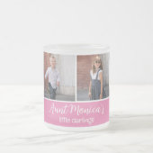 De persoonlijke schilderijen van de tante met vier matglas koffiemok (Center)