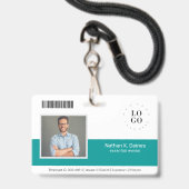 De persoonlijke Veiligheid van het Bedrijf van ide Badge (Voorzijde met lanyard)