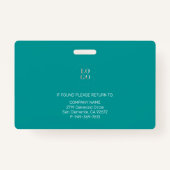 De persoonlijke Veiligheid van het Bedrijf van ide Badge (Achterkant)