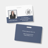 De persoonlijke Veiligheid van het Bedrijf van ide Badge (Voor- en achterkant)