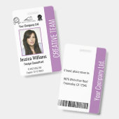 De persoonlijke Veiligheid van het Bedrijf van ide Badge (Front & Back)