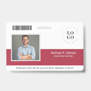 De persoonlijke Veiligheid van het Bedrijf van ide Badge