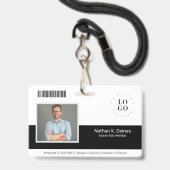 De persoonlijke Veiligheid van het Bedrijf van ide Badge (Voorzijde met lanyard)