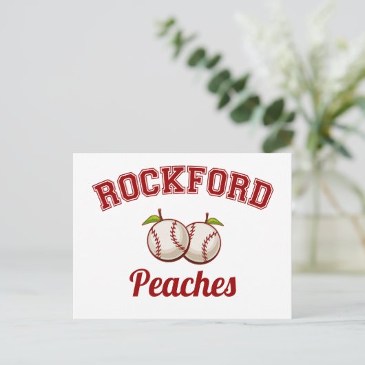 De Perziken van Rockford Briefkaart (Staand voorkant)