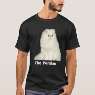 De Perzische kat een van de meest populaire katten T-shirt