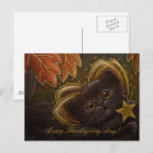 De PERZISCHE KAT van de FEE - het Briefkaart van (Voorkant / Achterkant)