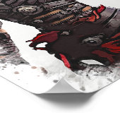 De Perzische krijgsprins Poster (Hoek)