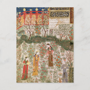 De Perzische prins Humay ontmoet de Chinezen Briefkaart