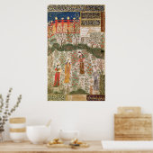 De Perzische prins Humay ontmoet de Chinezen Poster (Keuken)