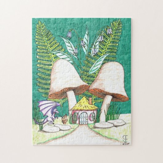 De Pet Dragon Jigzaag Puzzle Legpuzzel (Verticaal)