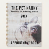 De Pet Nanny...Pet zit in Dog Benoeming Planner (Voorkant)