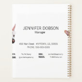 De Pet Nanny...Pet zit in Dog Benoeming Planner (Achterkant)